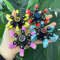 Sáng Tạo Đa Dạng Fidget Spinner Biến Dạng Xếp Chồng La Hán Đồ Chơi Xoay Bé Trai Bé Gái Xoay Giải Nén Giáo Dục Trẻ Em