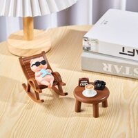 Sáng Tạo Giải Nén Bập bênh Trang Trí Ghế Để Bàn Dễ Thương Heo Chữa Bệnh Trang Trí Văn Phòng Hoạt Hình Sân Ban Công Trang Trí Máy Tính Để Bàn jkfgd