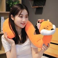 Sáng tạo Husky Lazy Stand Sáng tạo Husky Lazy Stand Gối cổ chữ U Đế điện thoại20250225