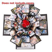 Sáng Tạo Lục Giác Bất Ngờ Hộp Nổ Tự Làm Handmade Sổ Lưu Niệm Album Ảnh Cưới Hộp Quà Tặng Cho T4j8