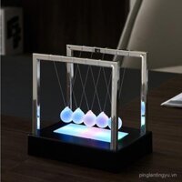 Sáng Tạo Newton Con Lắc Bóng Đồ Trang Trí Nhỏ Nhạc Cụ Chuyển Động Vĩnh Cửu Levitation Từ Tính Vật Lý Văn Phòng Newton Con Lắc Bóng Bàn
