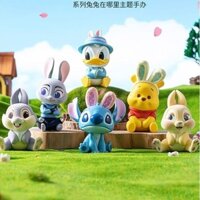 Sáng Tạo Nổi Tiếng Ở Đâu Thỏ Series Hộp Bí Ẩn Thật Stitch Winnie the Pooh Bonnie Búp Bê Dễ Thương Để Bàn Trang Trí Quà Tặng20250220