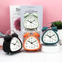 Sáng Tạo Retro Chống Rơi Tam Giác Đồng Hồ Báo Thức Với Đèn Ngủ Chạy Bằng Pin Thích Hợp Cho Phòng Ngủ Ký Túc Xá Văn Phòng Học Tập