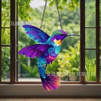 Sáng Tạo Sản Phẩm Mới Chim Ruồi Acrylic Đồ Trang Trí Xe Ba Lô Mặt Dây Sinh Nhật Quà Tặng Trang Trí Nhà Cửa Sản Phẩm Chất Lượng Cao Sản Phẩm Nhà Máy