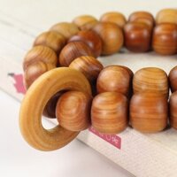 Sáng Tạo Thuja Gỗ Mặt Dây Chuyền Thùng Hạt 10 * 11MM Chạy Vòng Phật Hạt Trang Sức Cầm Tay Hạt Chất Liệu Tuổi Dầu Cao20250328