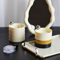 Sáng Tạo Trang Sức Hộp Bảo Quản Phòng Ngủ Xoay 4 Lớp Áo Choàng Đầu Đối Tượng Nhỏ Hộp Trang Sức Bắc Âu Phong Cách Tươi#促销#活动#便宜#质量好#价格低#新款式#新产品#网红#热销#优质价廉#巨大促销#打折#成本价#价格优惠#价格#促销活动