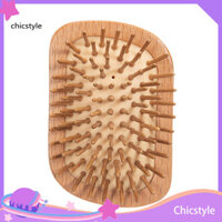 Sang trọng Bàn chải tóc tiện dụng Giảm rụng tóc Bàn chải tóc bằng tre / thép di động Massage da đầu Lược chải tóc dành cho nam giới Phụ nữ Công cụ tạo kiểu gỡ rối để làm tóc Người mua Đông Nam