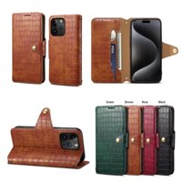 Sang Trọng Bao Da Điện Thoại pu Dạng Ví Nắp Lật Có Ngăn Đựng Thẻ Và Chức Năng Giá Đỡ Cho iphone 7 8 plus xr xs 11 12 13 pro max