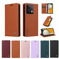 Sang Trọng Bao Da Điện Thoại pu Nắp Gập Từ Tính Cho xiaomi poco f5 redmi 12 12c 10c 10a note 11 pro 11s 5g / 4g Ốp