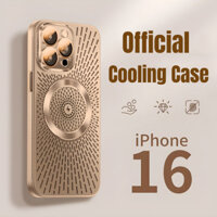 Sang Trọng Chính Thức Chất Lượng Cao Sa Mạc Titan Thoáng Khí Tản Nhiệt Ốp Từ Tính Cho iPhone 16 Pro Max 12 13 14 15 Pro Max Plus Vỏ Cứng Bảo Vệ Chống Sốc Ốp điện thoại