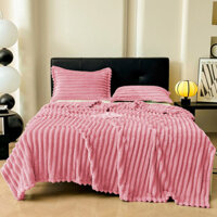 Sang Trọng Giả Thỏ Sang Trọng Máy Đa Năng Có Thể Giặt Chăn Dày Rộng Sọc Chăn Sofa Chăn Ga Trải Giường Chăn Văn Phòng Ngủ Chăn Điều Hòa Không Khí Chăn Bao Chân Chăn Khăn Choàng Chăn Siêu Mềm, Ấm Áp Thoải Mái, Thích Hợp Cho Sofa, Giường, Ô Tô, Sofa Ghế, văn