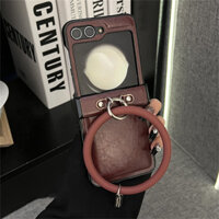 Sang Trọng Hàn Quốc Màu Đệm Di Động Vòng Điện Thoại Dành Cho Samsung Galaxy Z Flip 3 5G Z Flip4 Zflip5 ZFlip 5 Flip5 Cover