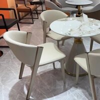 Sang Trọng Kiểu ÝCCGhế Ăn Ghế Thư Giãn Khách Sạn Sang Trọng Đơn Giản Hiện Đại Ghế Thư Giãn Phòng Khách Sạn Ghế Da