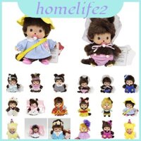 Sang Trọng Monchhichi Búp Bê Đáng Yêu 15cm Mềm Mại Và Có Thể Gập Lại Đồ Chơi Nhồi Bông Quà Tặng Hoàn Hảo Cho Bé