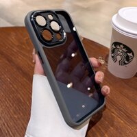 Sang Trọng Ốp Điện Thoại pc tpu Trong Suốt Chống Sốc Cho iphone 15 pro max 13 12 14 pro max