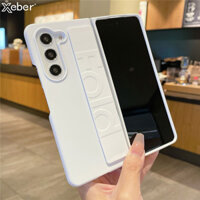 Sang Trọng Silicon Mềm Dây Đeo Cổ Tay Giá Đỡ Ốp Lưng Điện Thoại Samsung Galaxy Z Fold 6 5 4 3 ZFold 3 Fold6 Fold5 Trường Hợp