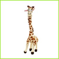 Sang Trọng Vườn Thú Thú Nhồi Bông Hươu Cao Cổ Hà Mã Sang Trọng Động Vật Búp Bê Cuddly Cảm Xúc Đồng Hành Huggable Ném Gối Cho tayenivn