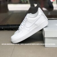 [Sẵn]Giày Nike Air Force 1 🔴FREESHIP🔴 Giảm 50k Khi Nhập Mã [AF1_Auth] Giày Nike AF1 All White Chính Hãng Chuẩn Auth ¹