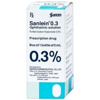 Sanlein 0.3% Nhỏ Mắt Santen (Lọ/5ml)
