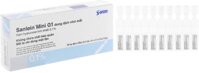 Sanlein Mini 0.1 H/30 tép x 0.4ml trị rối loạn biểu mô kết – giác mạc