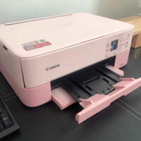 (SẴN)Máy In Canon Pixma TS5380 bản cao NÂNG CẤP 4 có chức năng kết nối wifi,in ảnh, in 1-2 mặt, in màu đen trắng