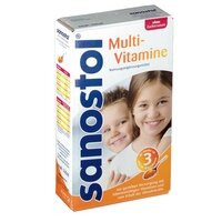 Sanostol Multi-Vitamin Saft ohne Zuckerzusatz, 230 ml