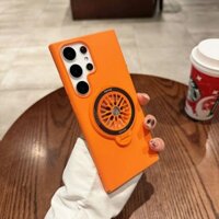 Sanptoch Cho Đế Từ Tính Ốp Lưng Điện Thoại Samsung S24 Ultra / S24 Plus / S24 Con Quay Hồi Chuyển Thiết Kế Dành Cho Samsung S23 / S23 Plus / S23 Ultra Matte Vỏ Bảo Vệ Chống Vân Tay