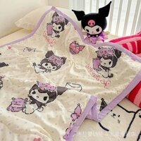 Sanrio 2024 Phong Cách Mới Thoáng Mát Hoạt Hình Điều Hòa Không Khí Trẻ Em Lớp Một Cotton Có Thể Giặt Mùa Hè Thoáng Mát Chăn Siêu Mềm Có Thể Giặt Được