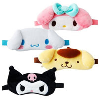 Sanrio Authentic Sleep Mask Eye Cover My Melody Cinnamoroll Pompom Purin Kuromi