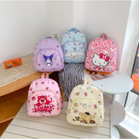 Sanrio Balo Cho Bé Mầm Non HELLO KITTY, KUROMI, GẤU DÂU LOTSO, MELODY, Balo Trẻ Em Mẫu Giáo, Balo Cho Bé Từ 1-6 Tuổi