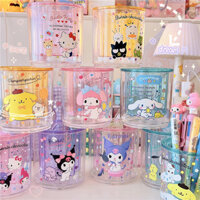 Sanrio Bút Giá Đỡ Xoay Đáy Hoạt Hình Hộp Đựng Bút Trang Điểm Nồi Máy Tính Để Bàn Sắp Xếp