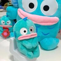 Sanrio Cá Xấu Xí Nàng Tiên Cá Hanton Sang Trọng Búp Bê Ba Lô Móc Khóa Quyến Rũ Kawaii Sang Trọng Búp Bê Quà Tặng Sinh Nhật Đồ Chơi Trẻ Em