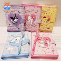 Sanrio Cinnamoroll Hello Kitty Notebook Gel Bút Kuromi Notepad Di Động Notebook Văn Phòng Phẩm Bộ Đồ Dùng Học Tập Văn Phòng Quà Tặng