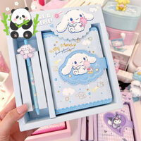 Sanrio Cinnamoroll Hello Kitty Notebook Gel Bút Kuromi Notepad Di Động Notebook Văn Phòng Phẩm Bộ Đồ Dùng Học Tập Văn Phòng Quà Tặng