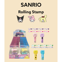 SANRIO Con Dấu Lăn Mini Kuromi & My melody / Pompompurin & Cinnamoroll Trang Trí Nhật Ký