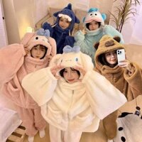 Sanrio cùng đoạn đồ ngủ Cá Hề, áo ngủ hình con chó Yugui hoạt hình, áo ngủ trái tim cô gái có giá trị cao, đồ ngủ đôi hài hước, đồ ngủ vui nhộn cá xấu xí, áo ngủ Hanton, đồ mặc nhà dễ thương, quà tặng cô gái