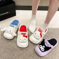 Sanrio Dép Bông Đi Trong Nhà Chống Trượt Hình hello kitty Xinh Xắn