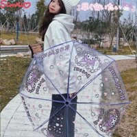 SANRIO Dù Gấp Chống Mưa Gió In Hình Hello Kitty Kuromi Cinnamoroll My Melody Dễ Thương