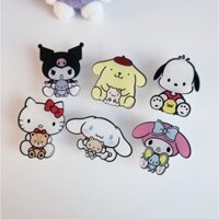 Sanrio Giá Đỡ Điện Thoại / Tay Cầm Ổ Cắm Điện - hello kitty kuromi my melody / cinnamoroll / pompompurin / cogimyun my melody / piano Lớn / Pianoo Giá Đỡ