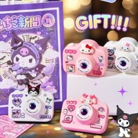 Sanrio Hello Kitty Mini Trẻ Em Máy Ảnh Kỹ Thuật Số Hoạt Hình Kuromi My Melody Cinnamoroll Đồ Chơi Máy Ảnh Trẻ Em Camera Chụp Ảnh Ngoài Trời Đồ Chơi Quà Tặng 64GB