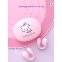 Sanrio Hello Kitty Tai Nghe Nhét Tai Không Dây Bluetooth Kawaii Kuromi Anime Phong Cách Hoạt Hình In-Ear Có Chụp Tai Hif