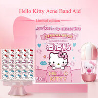 Sanrio Hellokitty Đồng thương hiệu Acne Patch Dễ thương Không kích thích Hydrocolloid Nhẹ và thoáng khí Làm dịu mụn Phim hoạt hình Acne Band Aid