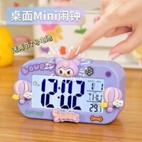 Sanrio Hoạt Hình Đồng Hồ Báo Thức Trẻ Em Khối Lượng Lớn Lười Sinh Viên Phòng Ngủ Đồng Hồ Tắt Tiếng Hello Kitty Bàn Đồng Hồ Để Bàn Đồng Hồ Sinh Nhật Quà Tặng