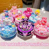 Sanrio Hộp Nhạc Hình Thỏ melody / cinnamoroll / hello kitty / frozen Dễ Thương Cho Bé diy