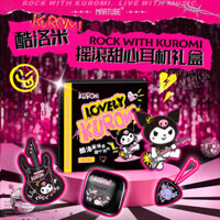 Sanrio Khớp Tai Nghe Hộp Quà Tặng Hoạt Hình Kuromi Rock Bluetooth Tai Nghe Hộp Quà Tặng Không Dây Dễ Thương Nửa Trong Tai Phong Cách Khử Tiếng Ồn Tai Nghe Cô Gái Quà Tặng Ngày Lễ Tình Nhân