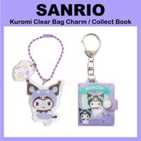 [Sanrio] Kuromi Clear Bag Charm / Mini Collect Book