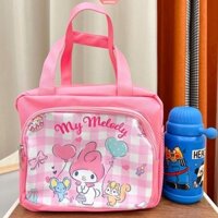 Sanrio Kuromi Mymelody Cinnamoroll Túi Nhôm Giữ Nhiệt Đựng Thức Ăn Trưa Giữ Nhiệt Cho Trẻ Em Đi Học [QWP]