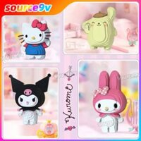 Sanrio loạt 3D trò chơi xếp giấy trí tưởng tượng phim hoạt hình câu đố Ghép hình giấy ba chiều kuromi Đồ chơi giáo dục trẻ em