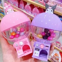 Sanrio Mini Gashapon Máy Đồ Chơi Hello Kitty Giai Điệu Clow M Lớn Tai Con Chó Xây Dựng Khối Mù Hộp Miniso