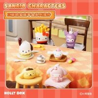 Sanrio Snack Series Blind Bag Doll Đồ chơi hình dễ thương (1 Cái / 1 Túi)
